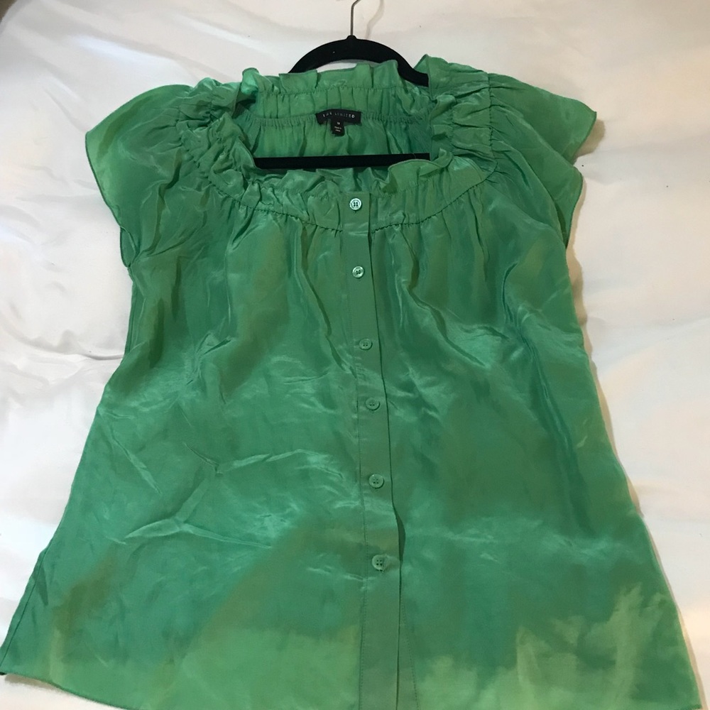 Limited green blouse.